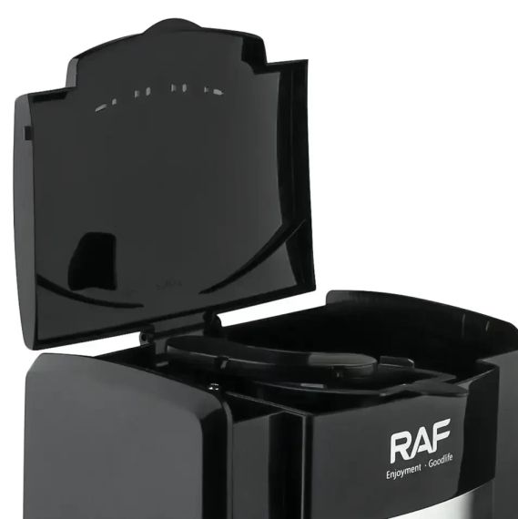 Кавоварка крапельна на дві чашки RAF R.115, Потужна електрична побутова кавоварка для дому та офісу | Зображення 3