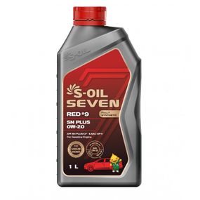 Моторна олива S-OIL 7 RED #9 SN 0W-20 1л.
