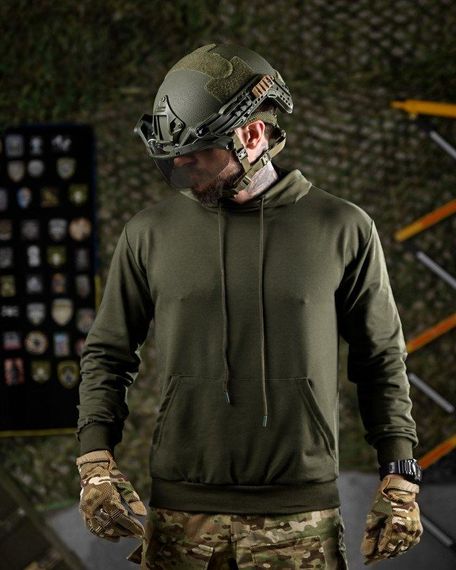 Тактична худі MAKLIN молодь олива ДЛ7045 | Зображення 3
