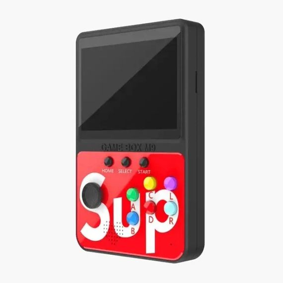 Портативная игровая приставка Sup M9, 900 игр, экран 3", аккумулятор 1200 мА·ч, для детей и взрослых, чёрная | Зображення 4