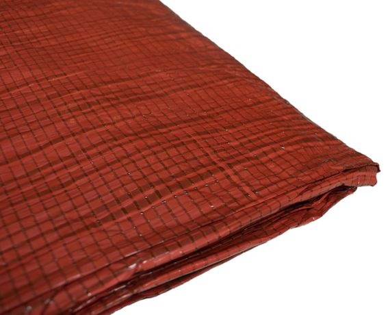 Тент  80г/м2  6м*10м двухцветный зелёно-оранжевый тент для навеса | Зображення 1