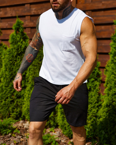 Майка abc белый S L | Зображення 3