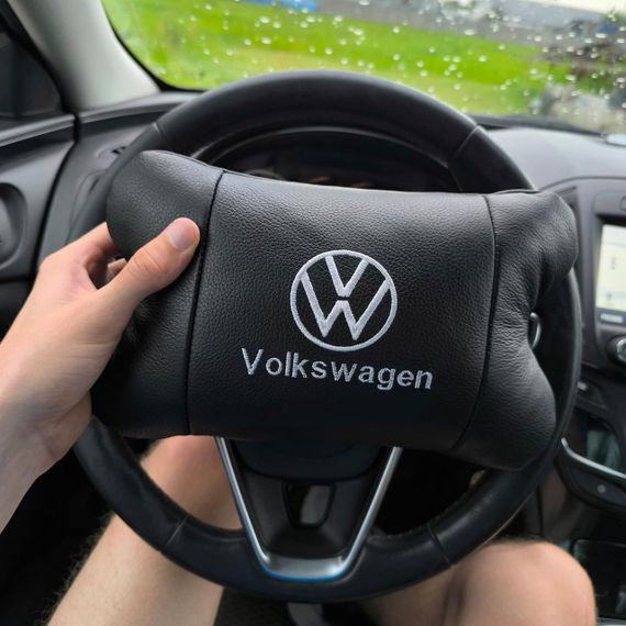 Подушки на подголовник в машину Volkswagen, Автоподушка для шеи на подголовники, LY-597 Подарок автолюбителю | Зображення 6