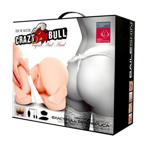 Мастурбатор - Crazy Bull Exact Full Size Replica Vagina And Anal Sex Aura | Зображення 1