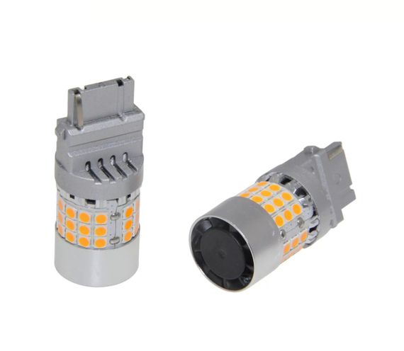 Комплект світлодіодних ламп LED Qline 3156 (P27W) Amber CANBUS (2 шт.)