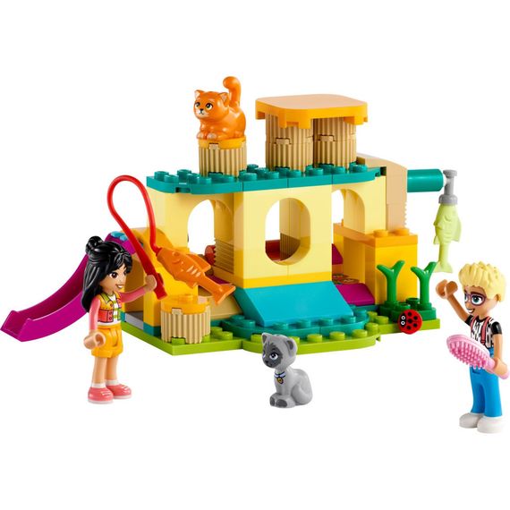 Конструктор LEGO Friends Пригоди на котячому ігровому майданчику 87 деталей (42612) | Зображення 1