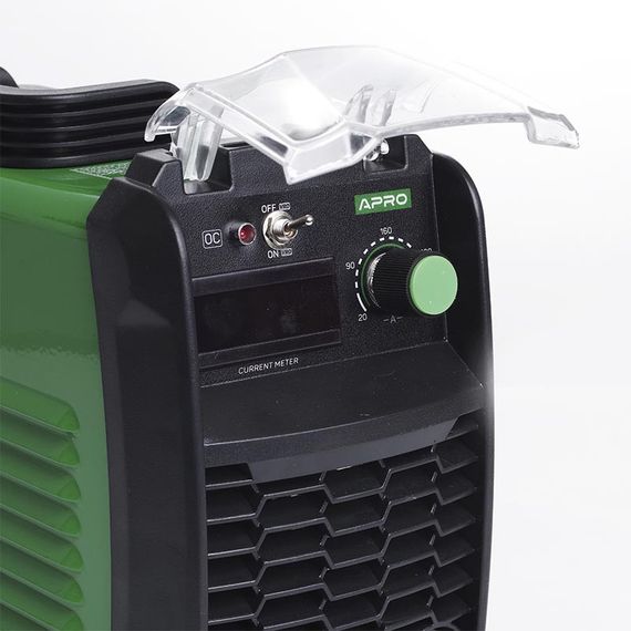 Сварочный аппарат инверторный APRO MMA-180, ел.5мм, + набор кабелей | Зображення 4