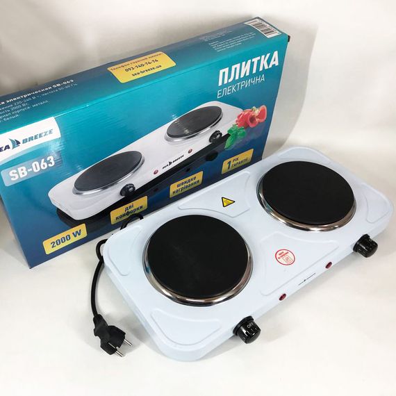 Компактна побутова електроплита, Переносна настільна електроплита Портативна електрична HC-89 | Зображення 2