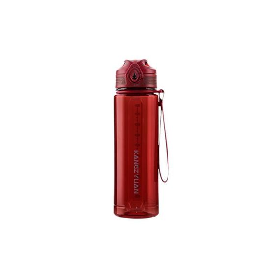Бутылка KANGZYUAN 700 мл - Красная Tritan BPA-free, ударопрочная, спортивная с эргономичной крышкой | Зображення 8