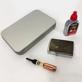 Зажигалка бензиновая в подарочной коробке N6, сувенир зажигалка, зажигалки подарки PT-277 для мужчин