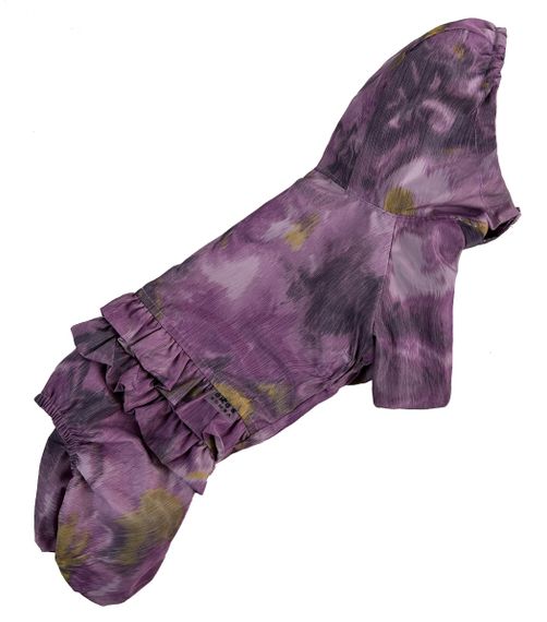 Дощовик ДЛЯ ДIВЧАТ рюша абстракцiя фіолет MD-19 | Зображення 2