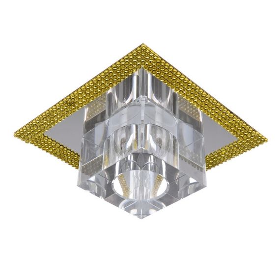 Світильник точковий декоративний HDL-G164 WHite Crystal