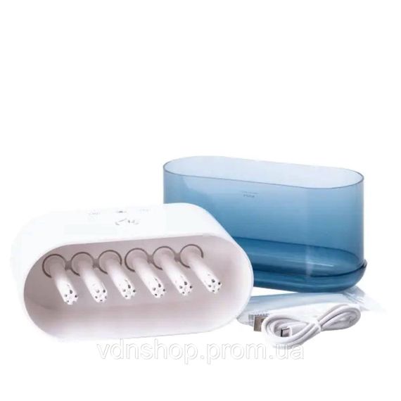 Увлажнитель воздуха с RGB-подсветкой и синхронизацией с музыкой 900 мл, белый HPKP6257 | Зображення 3