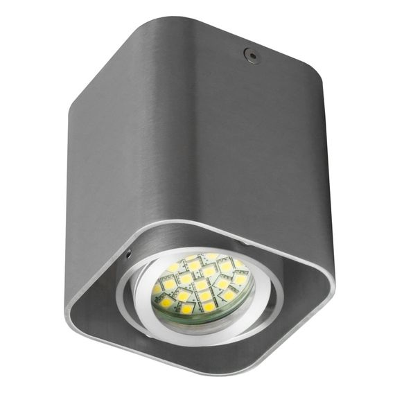Подсветка тубус накладная AL-82/1 GU10 Alum IP20 MR16 | Зображення 4
