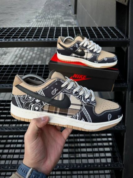 Кросівки Nike SB Dunk Low x Travis Scott Cactus Jack кемел | Зображення 2