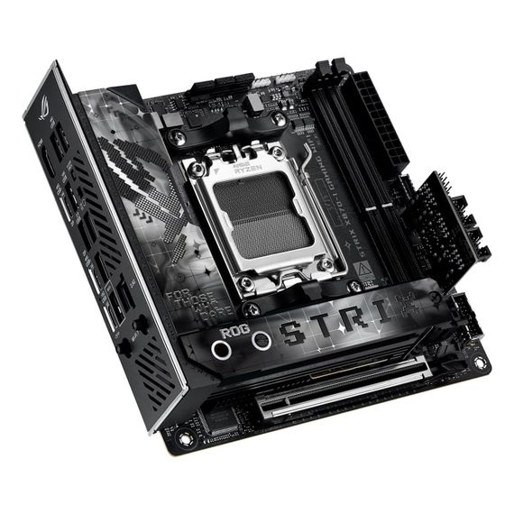Материнcкая плата ASUS ROG STRIX X870-I GAMING WIFI sAM5 X870 2xDDR5 M.2 HDMI WiFi BT mITX 90MB1IW0-M0EAY0 | Зображення 7