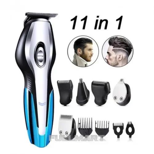 Аккумуляторная машинка бритва и триммер в одном USB зарядка с индикатором + подставка