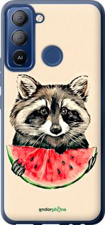 Чохол на Tecno POP 5 LTE BD4 Єнотик з кавуном "4605u-2639-2448"