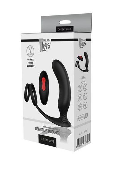 Стимулятор для простати CHEEKY LOVE REMOTE P-PLEASER BLACK Sex Aura | Зображення 3