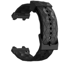 Ремешок Primolux Dimond силиконовый для часов Xiaomi Amazfit T-Rex 2 (A2169 / A2170) - Black