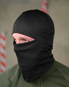 Летняя балаклава coolmax  black  ПП7669