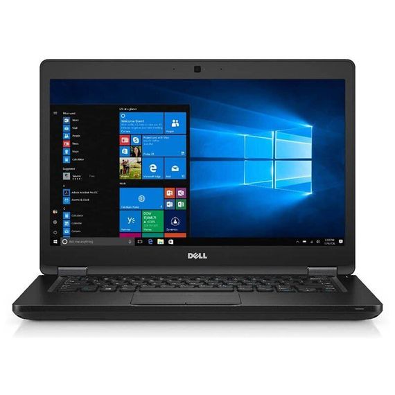 Ноутбук Dell Latitude E5480 / 14" (1920x1080) IPS / Intel Core i5-6200U (2 (4) ядра по 2.3 - 2.8 GHz) / 8 GB DDR4 / 240 GB SSD / HD Graphics 520 / WebCam б/у | Зображення 1