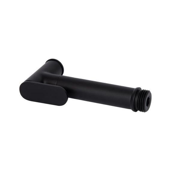 Лійка для гігієнічного душу Qtap Rucni округла QT889910842855OB Black Matt | Зображення 2