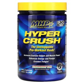 Hyper Crush, Pre-Workout 453 g (Strawberry Kiwi)