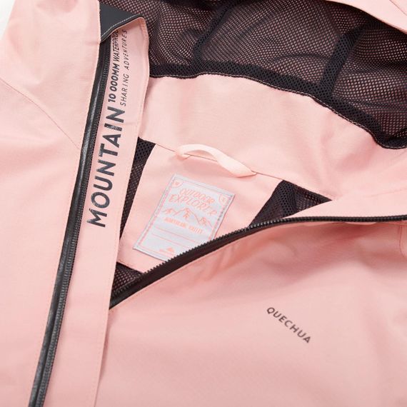 Куртка дитяча MH900 для туризму 7-15 років рожева - 10-11 р 141-48 см | Зображення 7