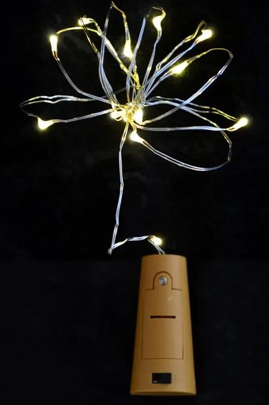 Електрична гірлянда YES Сork light for bottle 801136 1.6 м 15 LED молочна біла