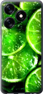 Чохол на Tecno Spark 10 Зелені часточки лимона "852u-3023-2448"