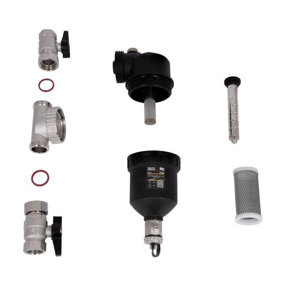 Фільтр-дешламатор Thermo Alliance Forte 3/4", поворотний (магнітний шламоуловлювач) TAF400G20 | Зображення 7