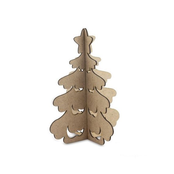 Заготовка для декорирования "Новогодняя елка 2" FDPO-112