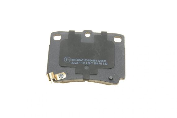 Колодки гальмівні задні Mitsubishi Pajero 91-00 Pajero Sport 98- 22-0484-0 | Зображення 3