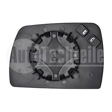 Вставка зеркала с подогревом правая BMW X3 E83 03-11 (синяя), AutoTechteile, 700 5118, 6422526