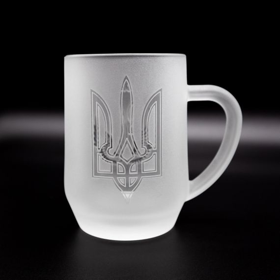 Подарунковий келих для пива 570 мл з гравіюванням Воля ЗСУ! | Зображення 2