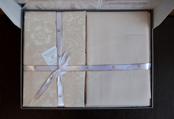 Постільна білизна First Choice Cotton Satin 200х220 Advina Champagne | Зображення 4