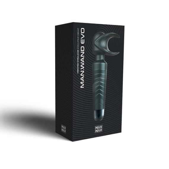 Мастурбатор-вібромасажер Manwan MAN.WAND EVO Pine Grey, чудово для пар, вібромінет Sex Aura | Зображення 4