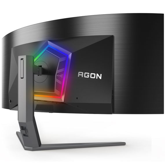 TFT 44.5" AOC AG456UCZD, OLED WQHD, 240Hz, 0,3ms, 2xHDMI, DP, USB-C, USB-hub, HAS, чорной | Зображення 6