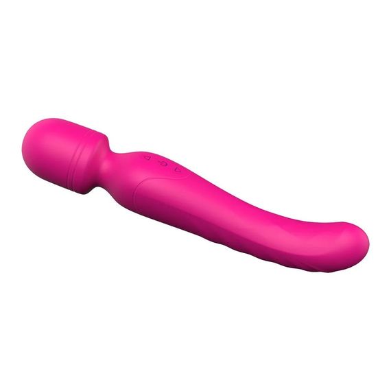 Вибратор-микрофон с подогревом Dream Toys Essentials Heating Bodywand, розовый, 23 × 3,6 см Sex Aura | Зображення 8