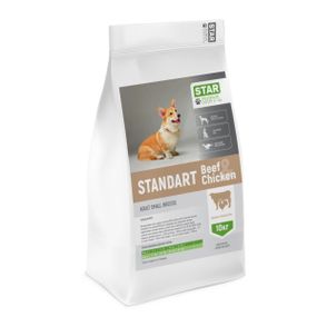 Экономный сухой корм StarDeyl Standart 10 кг для собак мелких пород (курица+телятина)