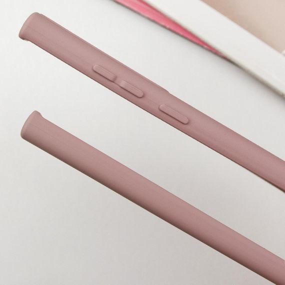 Чехол Silicone Cover Lakshmi Full Camera (AA) для Samsung Galaxy S25 Ultra Розовый / Pink Sand | Зображення 3