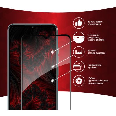 Стекло защитное Intaleo Full Glue Tecno Spark Go 2023 (1283126564840) | Зображення 2