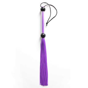 Кнут фиолетовый, ручка из шариков FLOGGER, 39 см Sex Aura