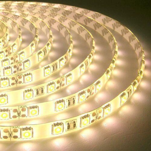 Світлодіодна стрічка OEM ST-12-5050-60-WW-65-V2 тепла біла, герметична, 1м | Зображення 4