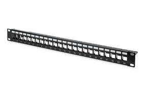 Рама 19&quot; DIGITUS 1U для наборной патч-панели 24 порта, черная (DN-91411)