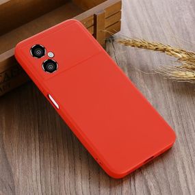 Силіконовий чохол для Xiaomi Poco M4 5G мятний з мікрофіброю Soft touch