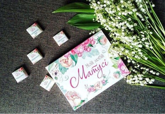 Шоколадный подарочный набор Shokosmile "Моїй любій матусі" 60г | Зображення 2
