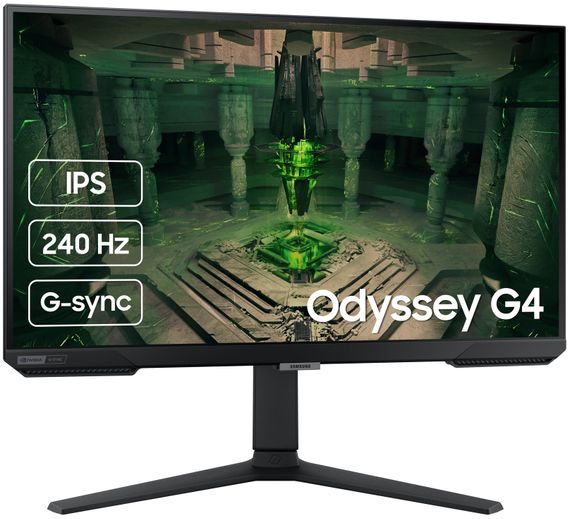 Samsung Монітор 27' Odyssey G4 S27BG400EI 2*HDMI, DP,, IPS, 240Hz, 1ms (LS27BG400EIXCI) | Зображення 6