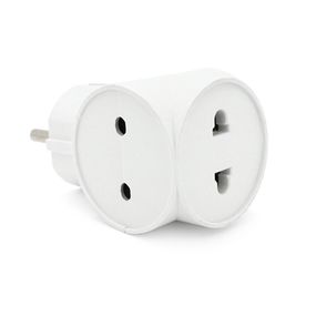 Розетка трійник Т- подібний Light, White, Q12